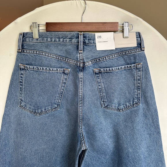 NWT Citizens of Humanity Amari Ultra Wide Leg Jean in Dweller, size 28 - Picture 4 of 8